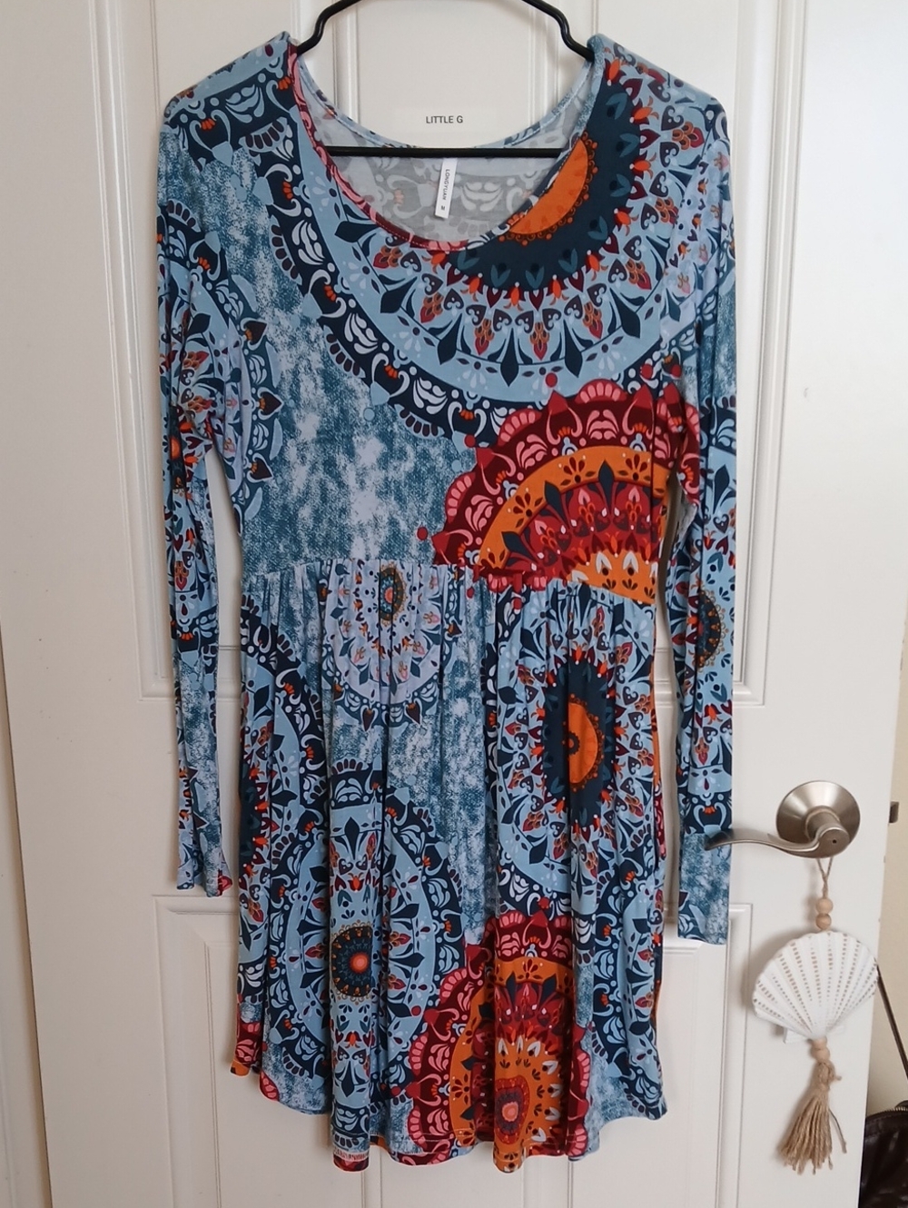 BOHO Longsleve Womens Dress